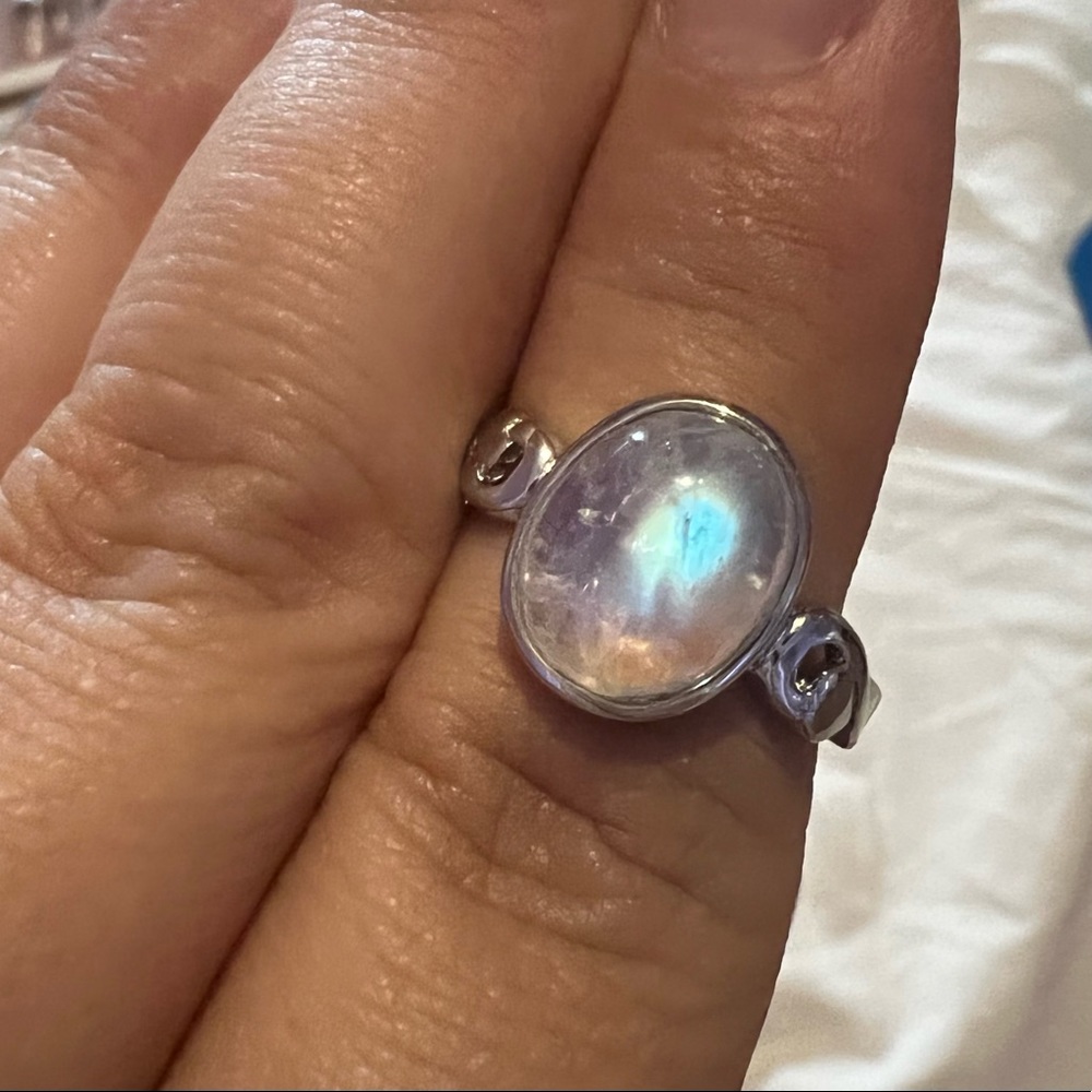 COPY - Moonstone 925 ring size 7